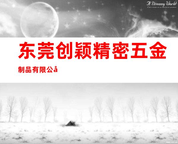 东莞创颖精密五金制品有限公司