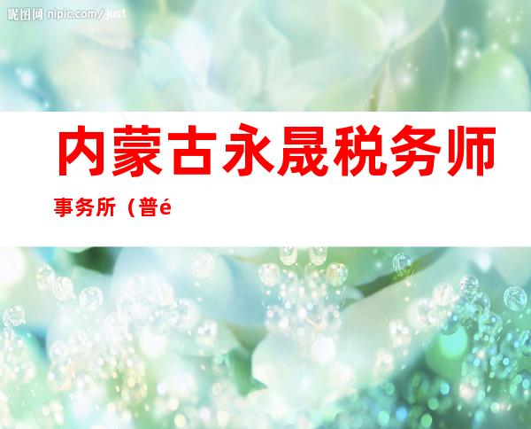 内蒙古永晟税务师事务所（普通合伙）