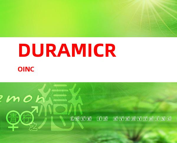 DURA MICRO INC